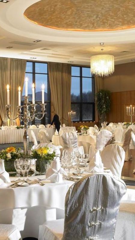 Wedding ballroom at the Sneem Hotel and Apartments 