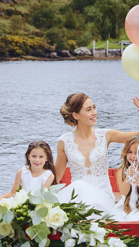 Bride In The Boat